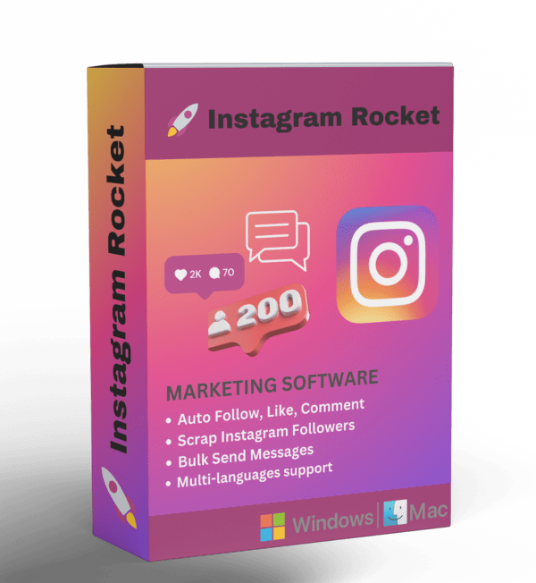 instagram ракетен софтуер