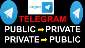 telegram private public channel